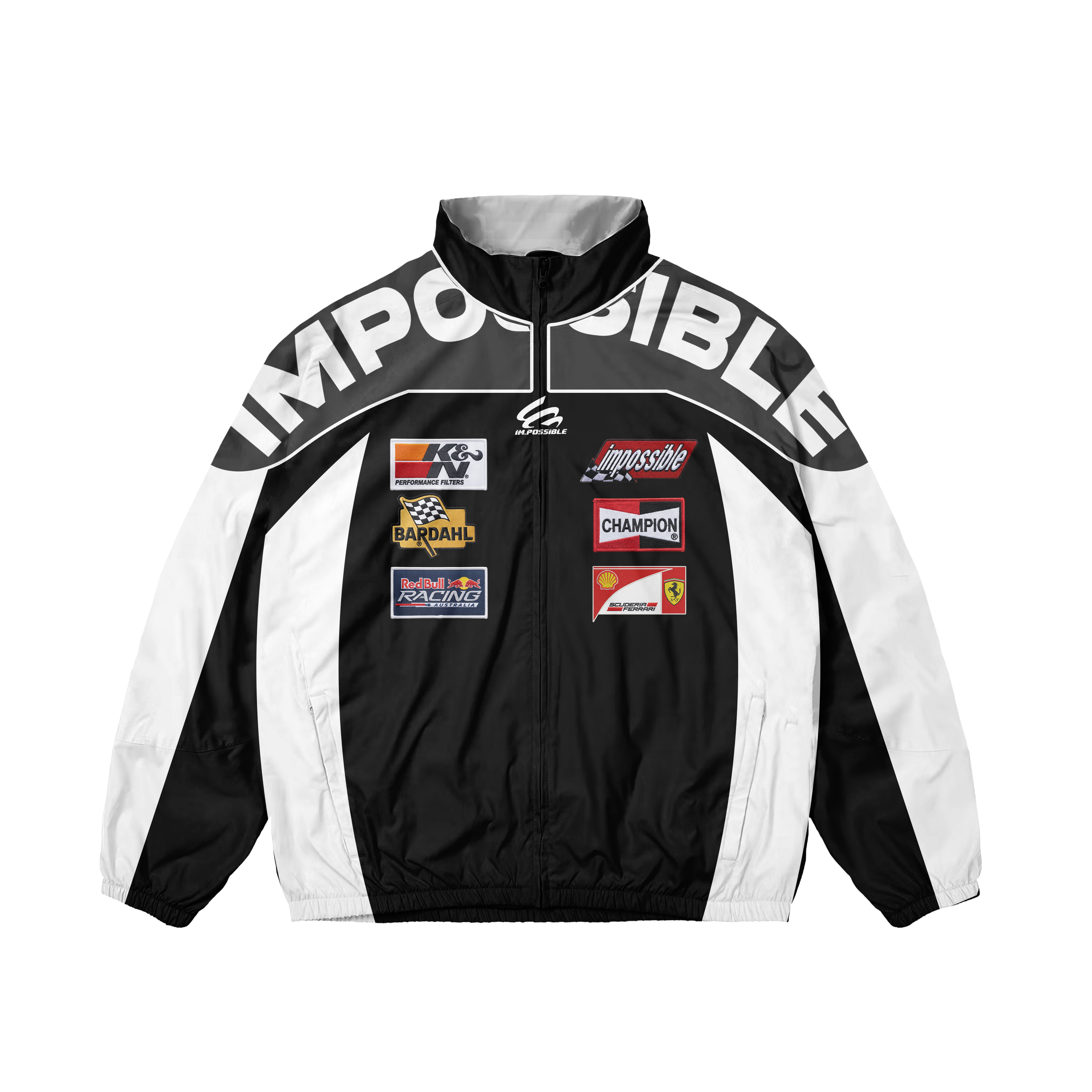 IMpossible Black Windbreaker
