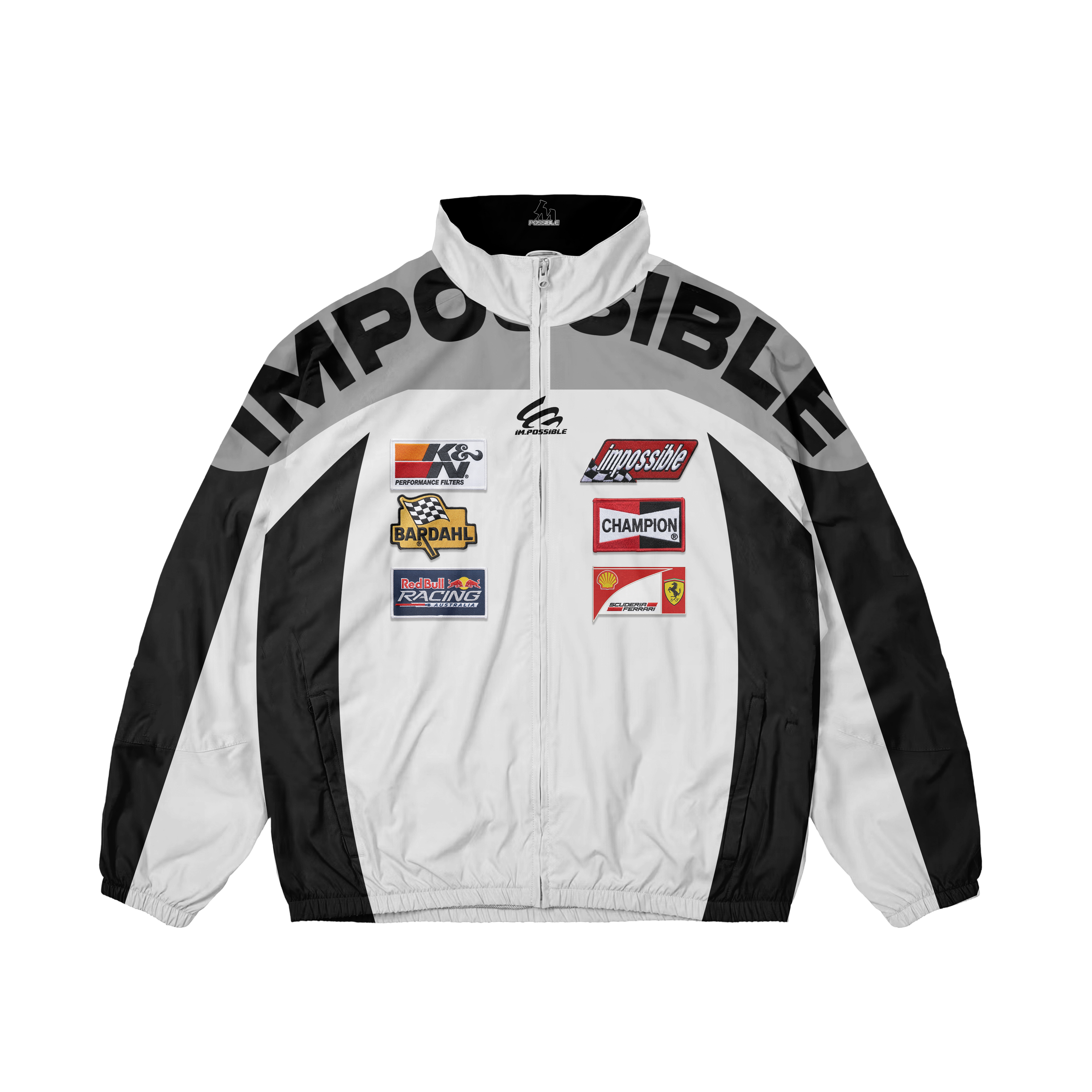 IMpossible White Windbreaker